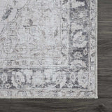 Haile Green & Pink Washable Area Rug