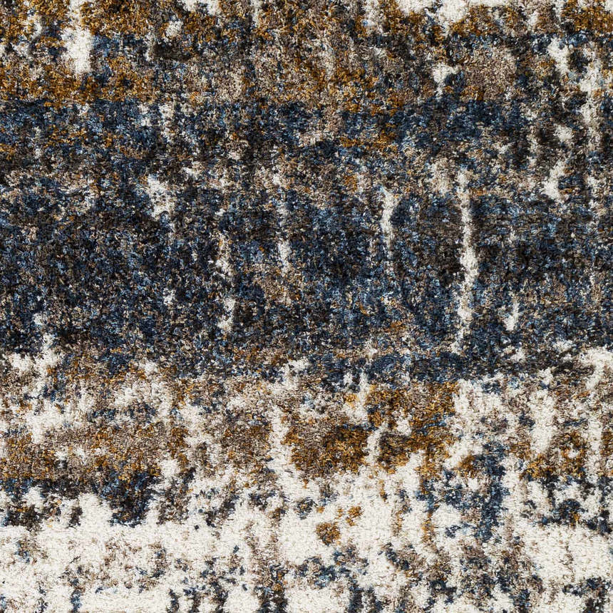 Sample Arboles Abstract Lined Plush Area Rug