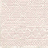 Sample Ramsbury Soft Pink Wool Rug - Clearance