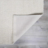 Lucerne Plain Cream Wool Rug LNE-1000
