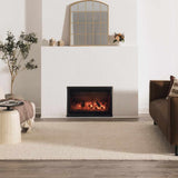 Lucerne Plain Cream Wool Rug LNE-1000