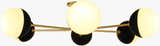 Tan Traditional Pendant Light with glass details for kitchen islands or dining areas