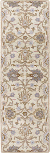 Made to Order Custom Size Conesus Hand Tufted Ivory 1109 Area Rug