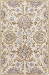 Made to Order Custom Size Conesus Hand Tufted Ivory 1109 Area Rug