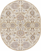 Made to Order Custom Size Conesus Hand Tufted Ivory 1109 Area Rug