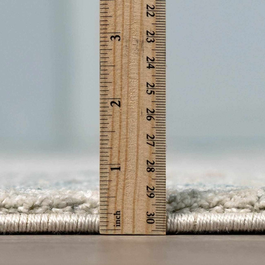 Ahmaud Beige & Light Gray Thick Luxe Area Rug