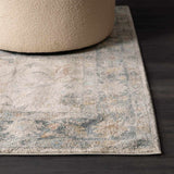 Ahmaud Beige & Light Gray Thick Luxe Area Rug