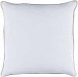 Aylesford Pale Blue Linen Throw Pillow - Clearance
