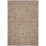Close-up of the hand-loomed Dalyn Abruzzo AZ1 Putty Area Rug, featuring beige, brown, and taupe tones.
