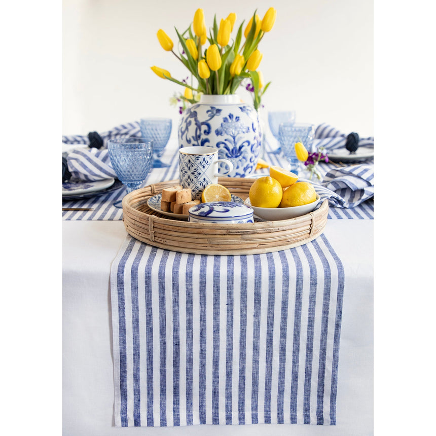 Amalfi Stripe Table Runner