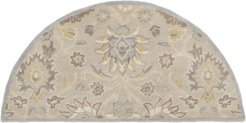 Made to Order Custom Size Conesus Hand Tufted Ivory & Taupe 1192 Area Rug