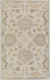 Made to Order Custom Size Conesus Hand Tufted Ivory & Taupe 1192 Area Rug