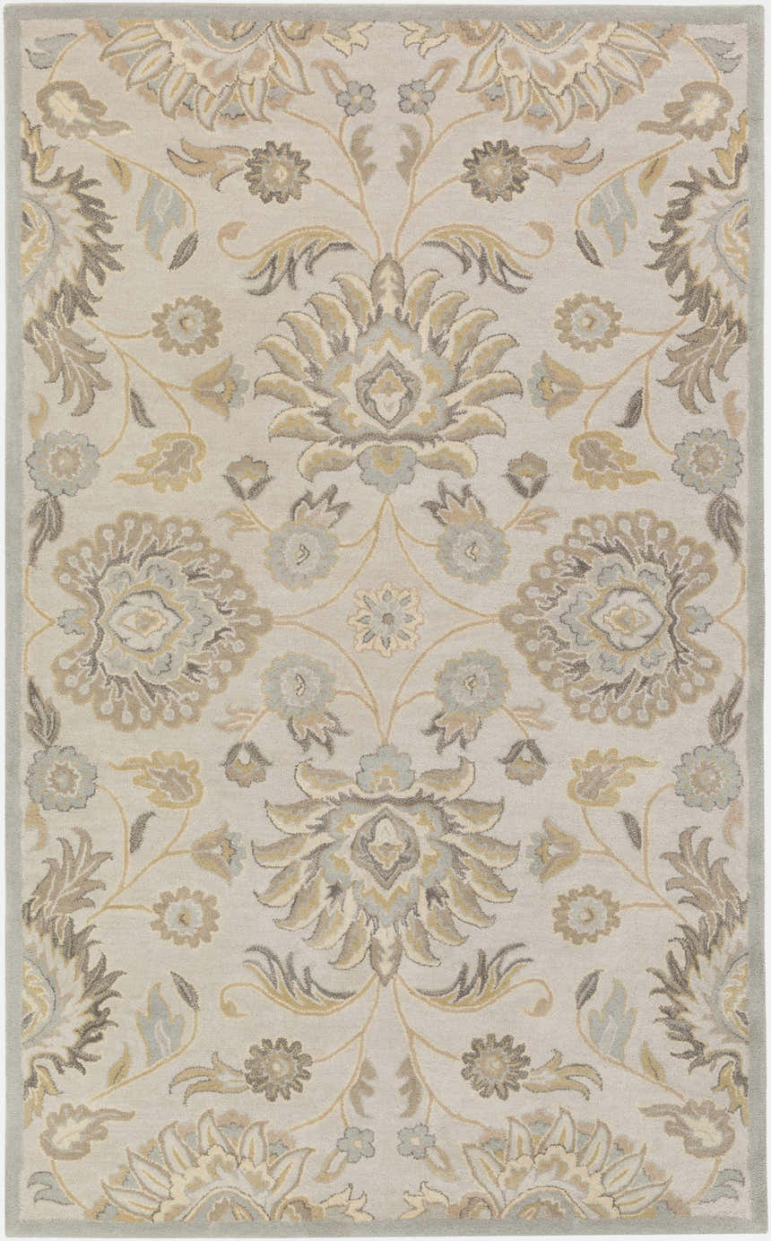 Made to Order Custom Size Conesus Hand Tufted Ivory & Taupe 1192 Area Rug