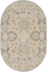 Made to Order Custom Size Conesus Hand Tufted Ivory & Taupe 1192 Area Rug