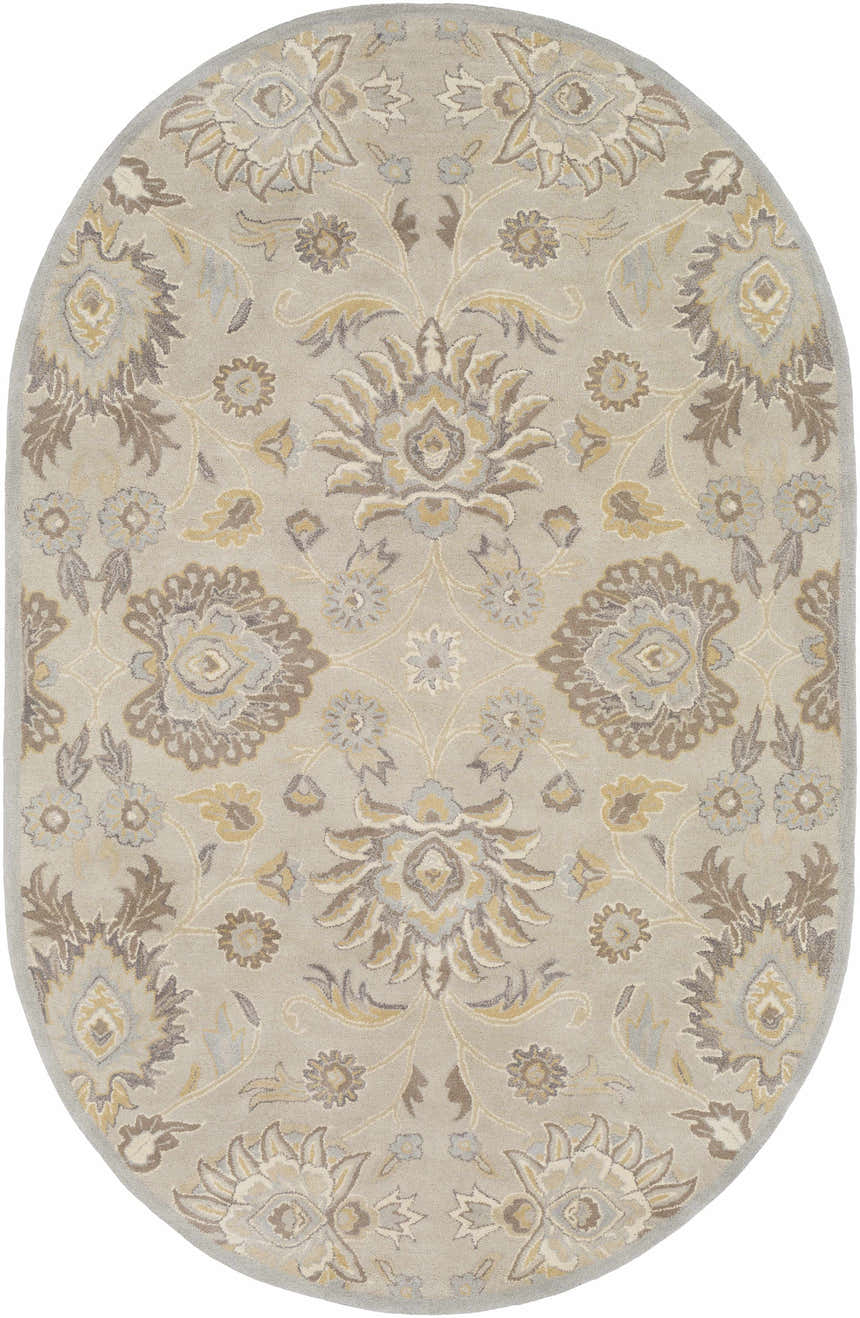 Made to Order Custom Size Conesus Hand Tufted Ivory & Taupe 1192 Area Rug
