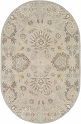 Made to Order Custom Size Conesus Hand Tufted Ivory & Taupe 1192 Area Rug
