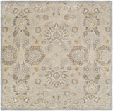 Made to Order Custom Size Conesus Hand Tufted Ivory & Taupe 1192 Area Rug