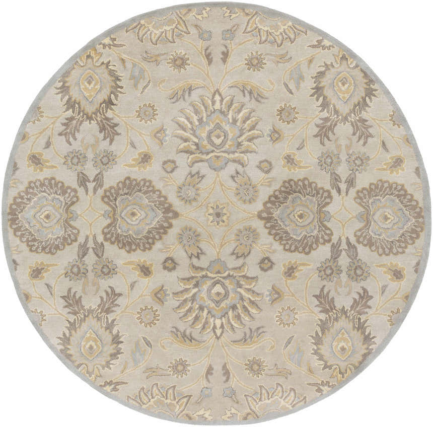 Made to Order Custom Size Conesus Hand Tufted Ivory & Taupe 1192 Area Rug