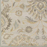 Sample Conesus 1192 Hand Tufted Ivory&Taupe Wool Rug