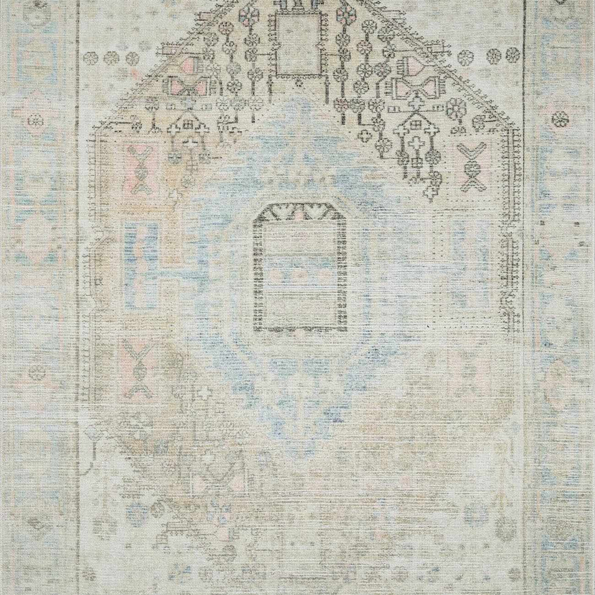 Baloy Vintage Washable Rug – Boutique Rugs