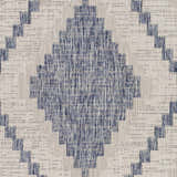 Sample McCrory Pale Blue Flat Rug - Clearance
