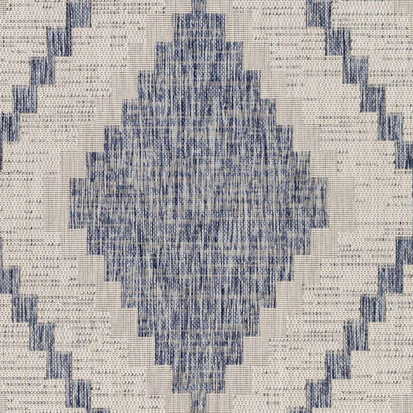Sample McCrory Pale Blue Flat Rug - Clearance