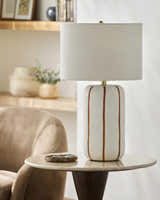 Blechepsin Cream Table Lamp