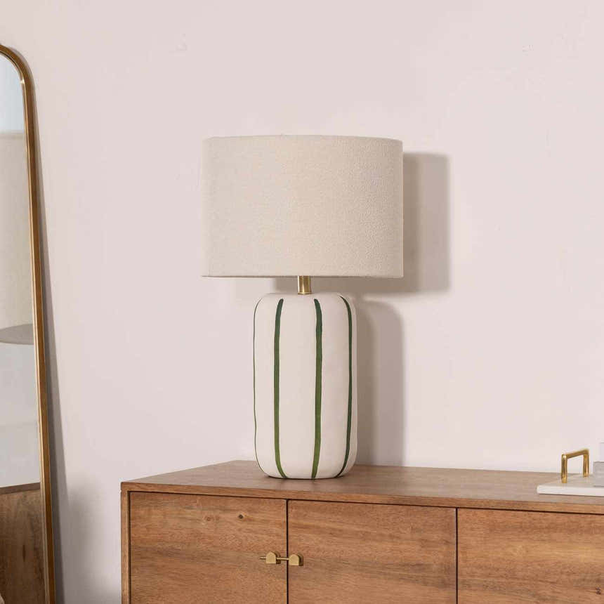 Blechepsin White Table Lamp