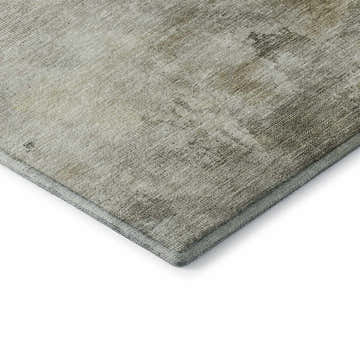 Close-up of the Dalyn Luxury Bresca BC2 Wheat Washable Area Rug, showcasing its beige and tan tones and subtle texture.