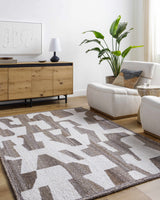 Brendy Taupe Area Rug