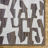 Brendy Taupe Area Rug