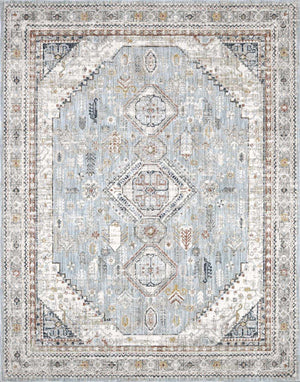 Kouta Gray Blue Area Rug