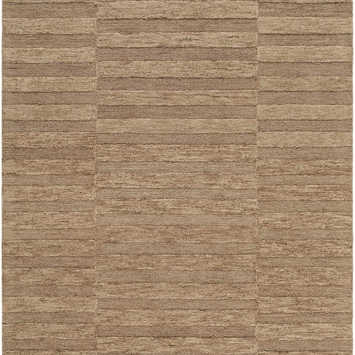 Brown Rug Ripped Idaho Broken-Striped Brown Area Rug – Boutique Rugs