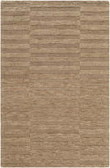 Made to Order Custom Size Idaho Broken-Striped Brown Area Rug | Our PNW Home X Livabliss