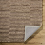 Idaho Broken-Striped Brown Area Rug | Our PNW Home X Livabliss