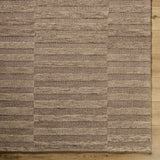 Idaho Broken-Striped Brown Area Rug | Our PNW Home X Livabliss