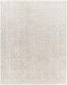 Close-up of the Bistra Area Rug, a farmhouse style rug in light sage with a subtle traditional floral pattern. Design-Rectangle-710102
