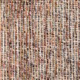 Close-up of Dalyn Bondi BD1 Sunset Area Rug showing woven texture and canyon, gold, ochre, rust, and gray colors.