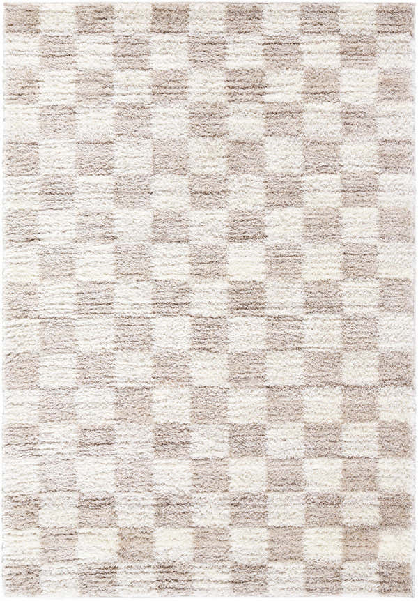 Sample Belita Cream Luxe Shag Area Rug