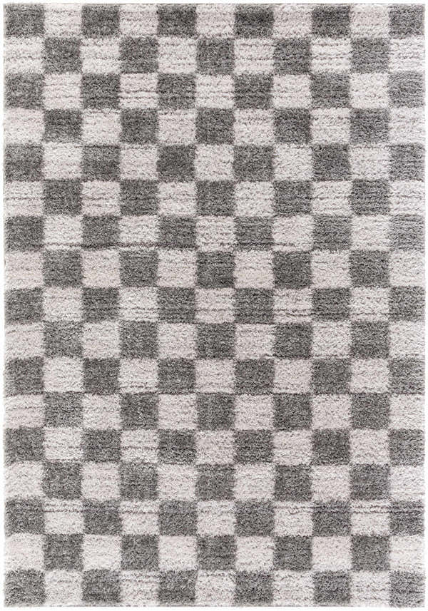 Sample Belita Charcoal Luxe Shag Area Rug