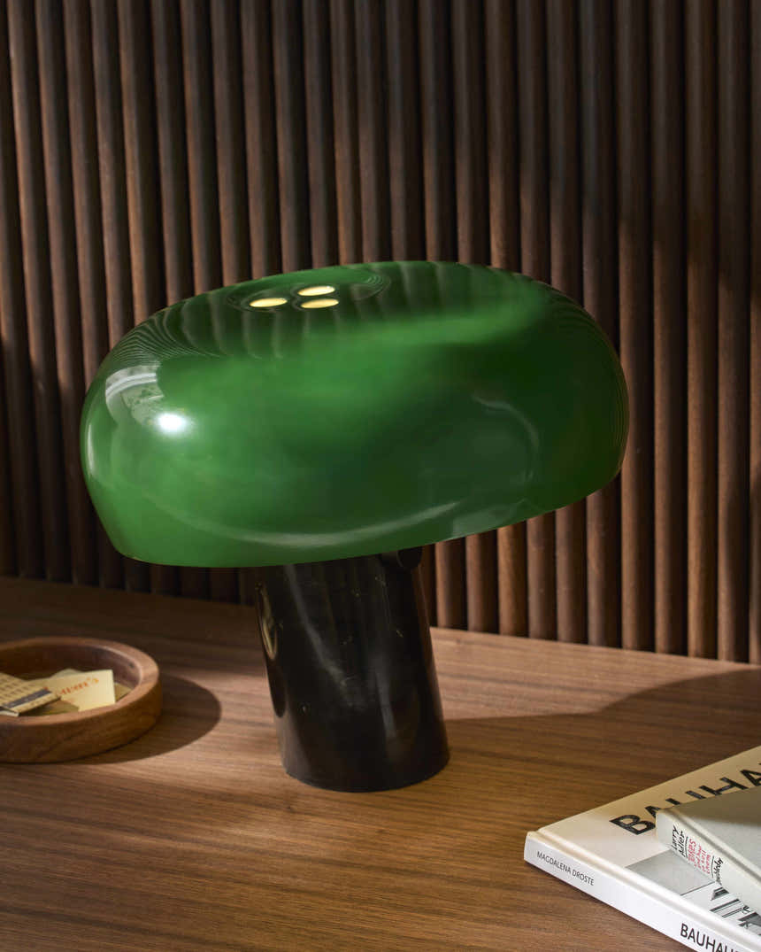Bachatskiy Green Table Lamp
