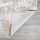 Belah Luxury Fringed Faux Silk Rug