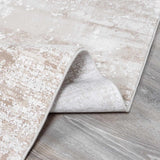 Belah Luxury Fringed Faux Silk Rug