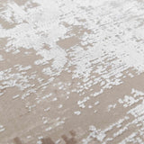 Belah Luxury Fringed Faux Silk Rug