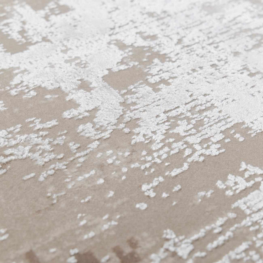 Belah Luxury Fringed Faux Silk Rug