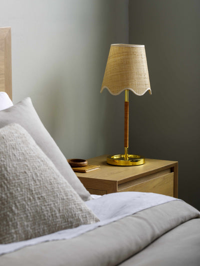 Becedillas Jute & Brass Table Lamp