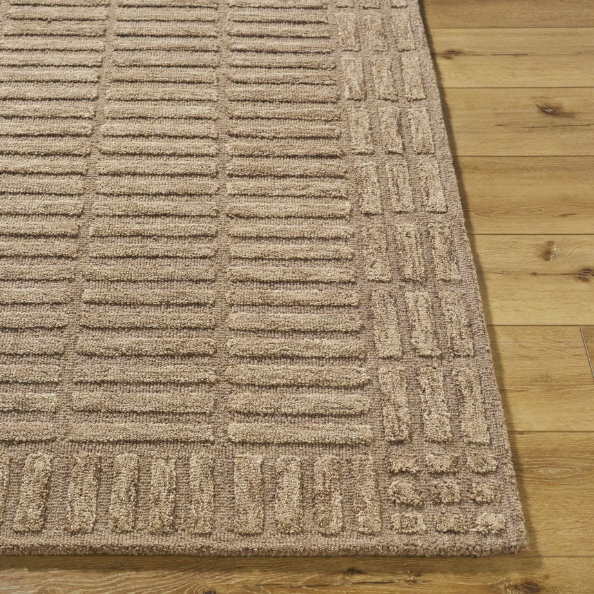 Made to Order Custom Size Birger Beige Area Rug