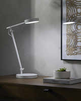Biandronno White Table Lamp