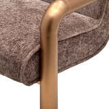 Brezolles Metallic - Brass Accent Chair