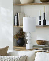 Barichara White Table Lamp